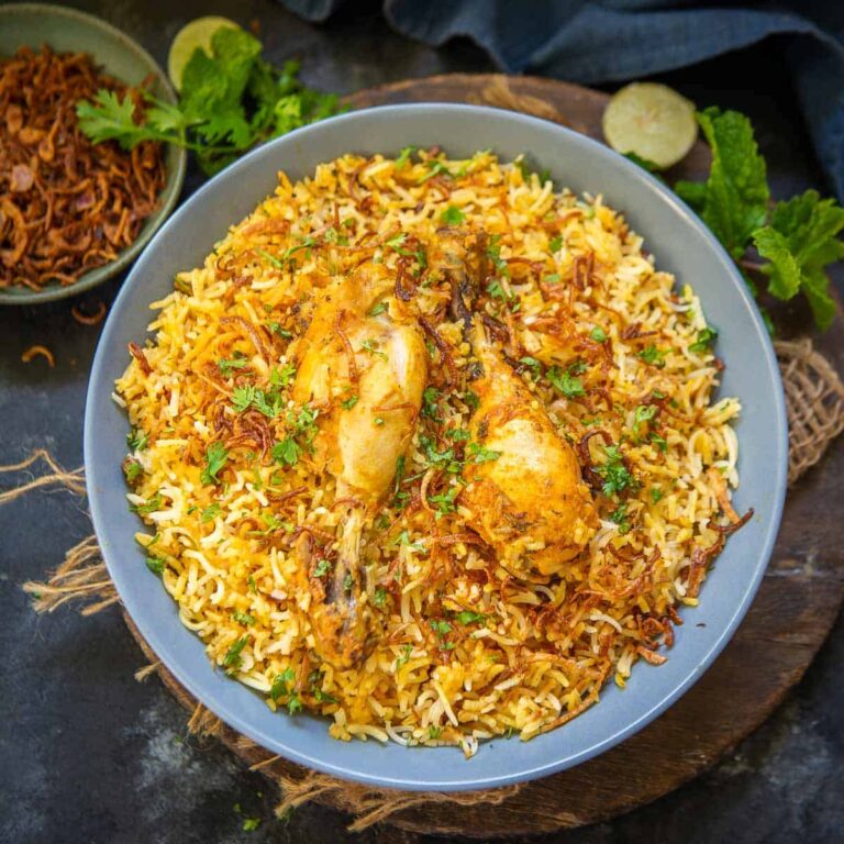 Hyderabadi Chicken Dum Biryani