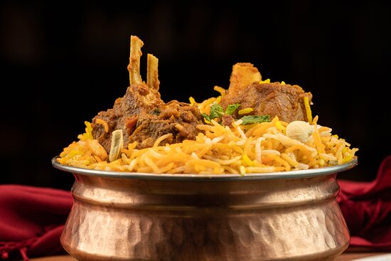 Hyderabadi Goat Mughlai Biryani