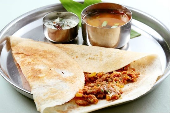 Goat Kheema Dosa